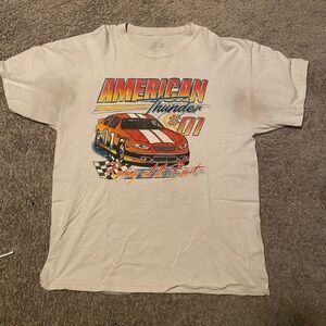 vintage american thunder Race Car Tee Size XL